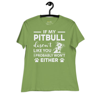 Does My Pitbull Like You